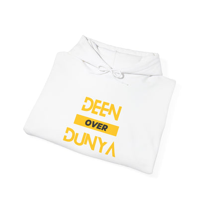 Deen Over Dunya Hoodie — Islam Over Worldly Life Pullover