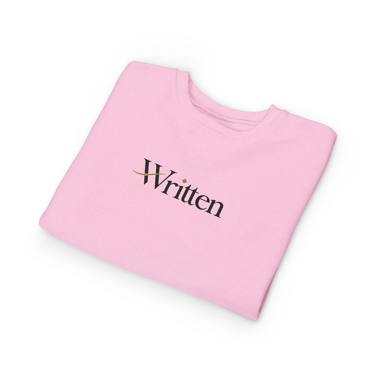 Toddler Sweatshirt "Written" – Cozy Neutral Kids Pullover