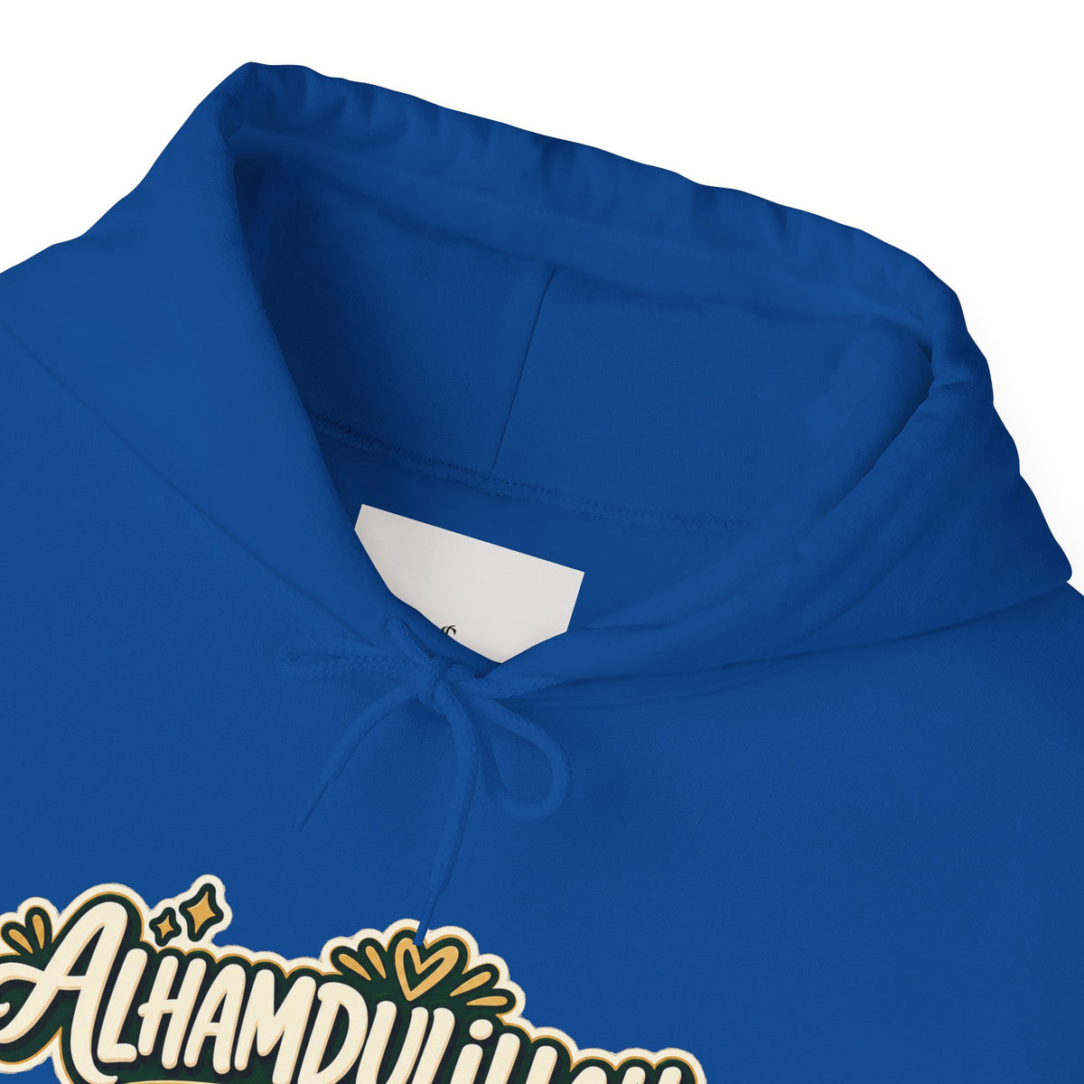 Alhamdulillah Hoodie — 'Through Every Chapter' Inspirational Islamic Pullover