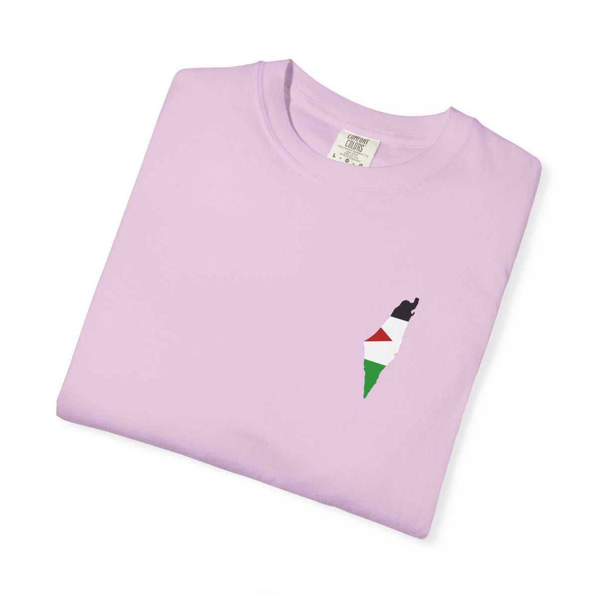 Palestine Map T-Shirt — Minimal Solidarity Tee