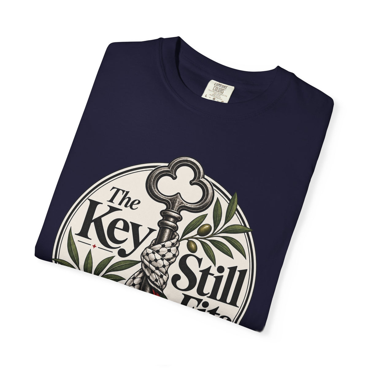Key Still Fits T-Shirt — Vintage Skeleton Key Graphic Tee