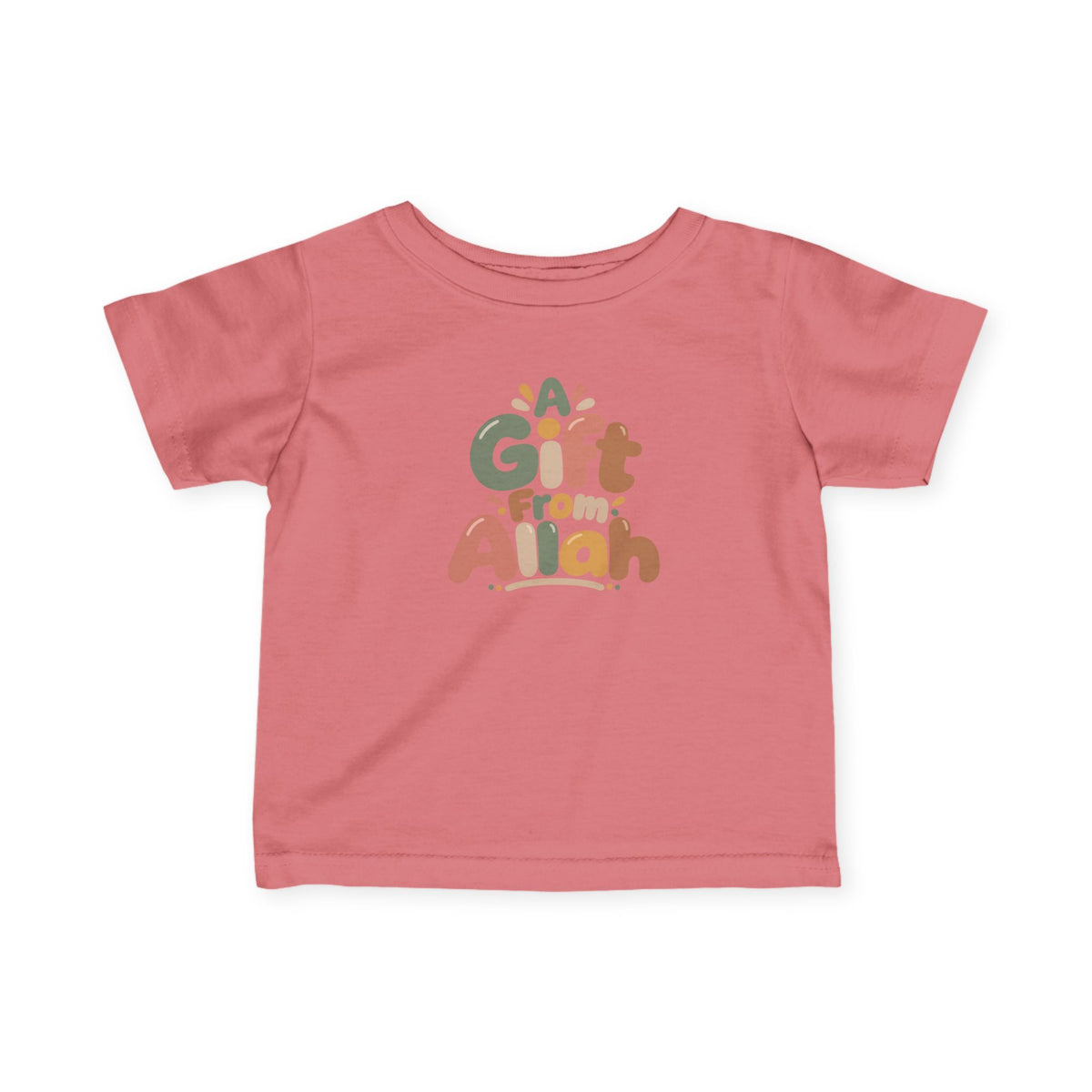 Infant Tee — "A Gift From Allah" Cute Islamic Baby Shirt