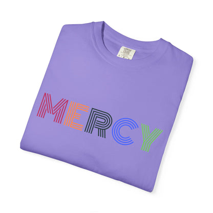 Mercy Multi Color Letters T-Shirt