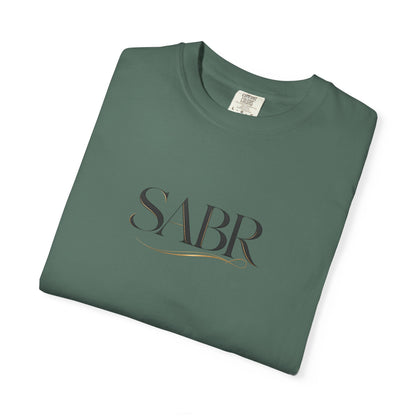 SABR Minimalist Script T-Shirt — Elegant Faith-Inspired Tee