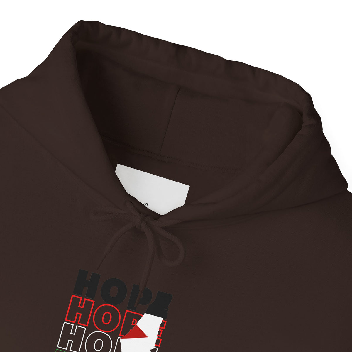 Hoodie — "HOPE" Palestinian Flag Graphic Pullover