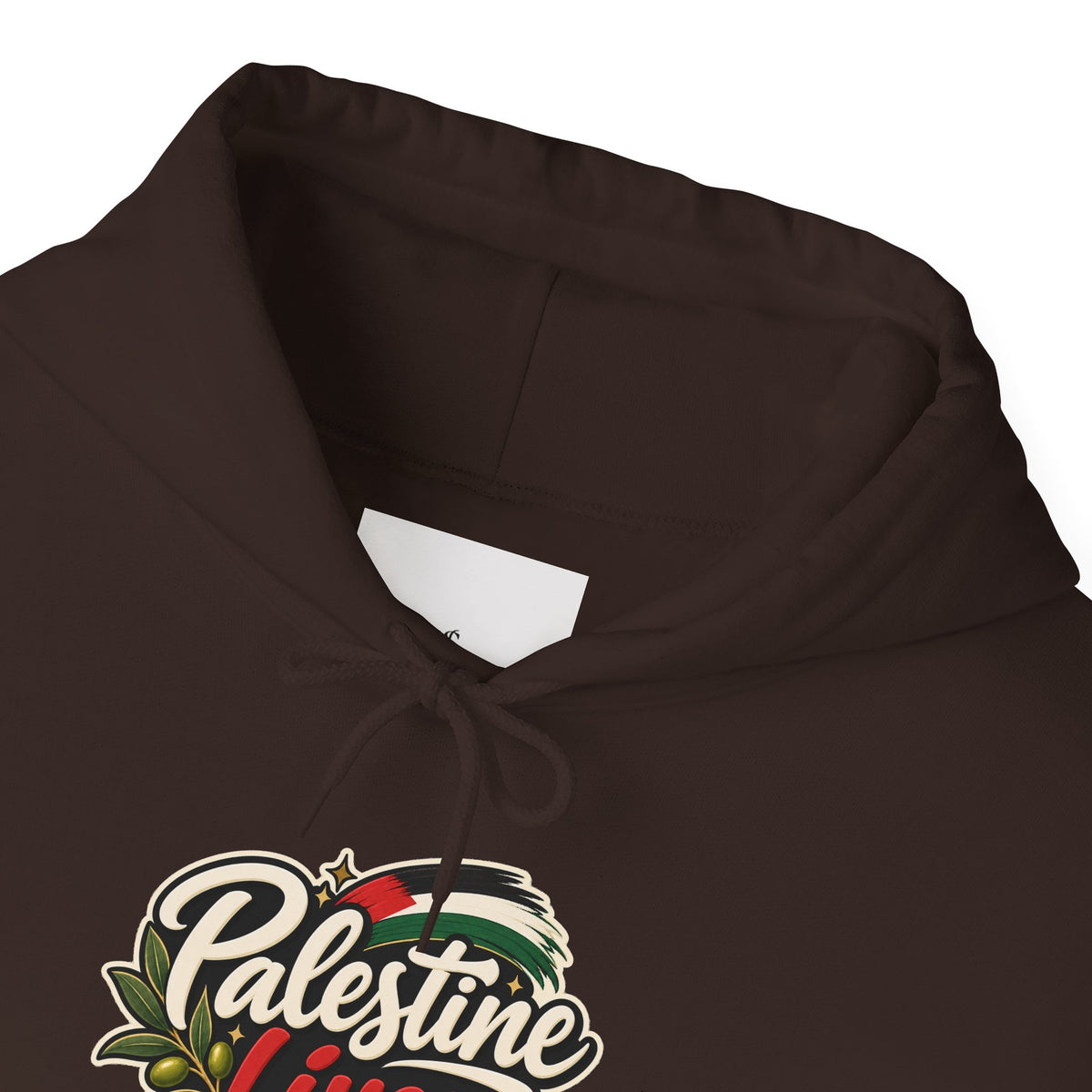 Hoodie — "Palestine Lives in Us" Graphic Hoodie