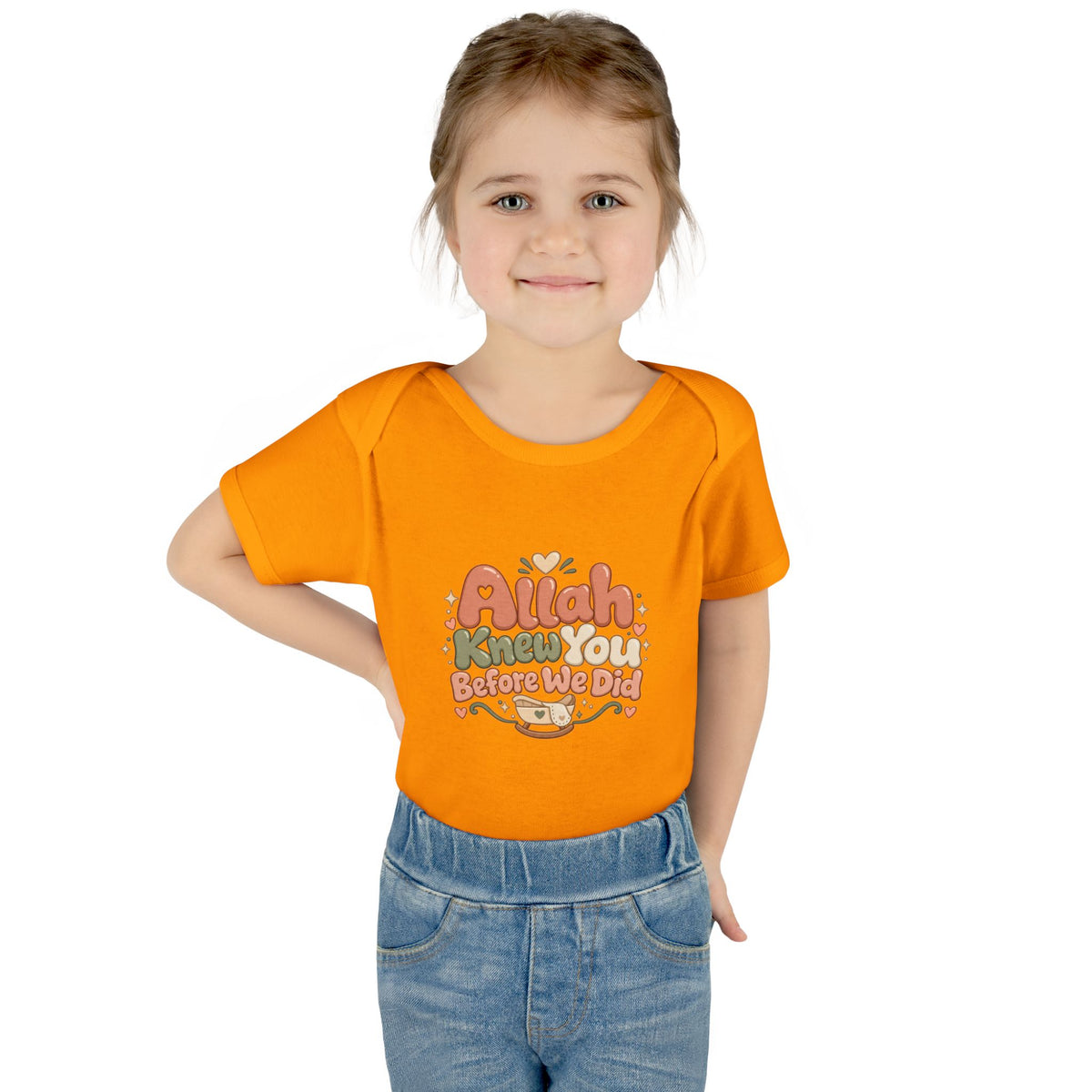 Infant Bodysuit – "Allah Knew You Before We Did" Muslim Baby Onesie
