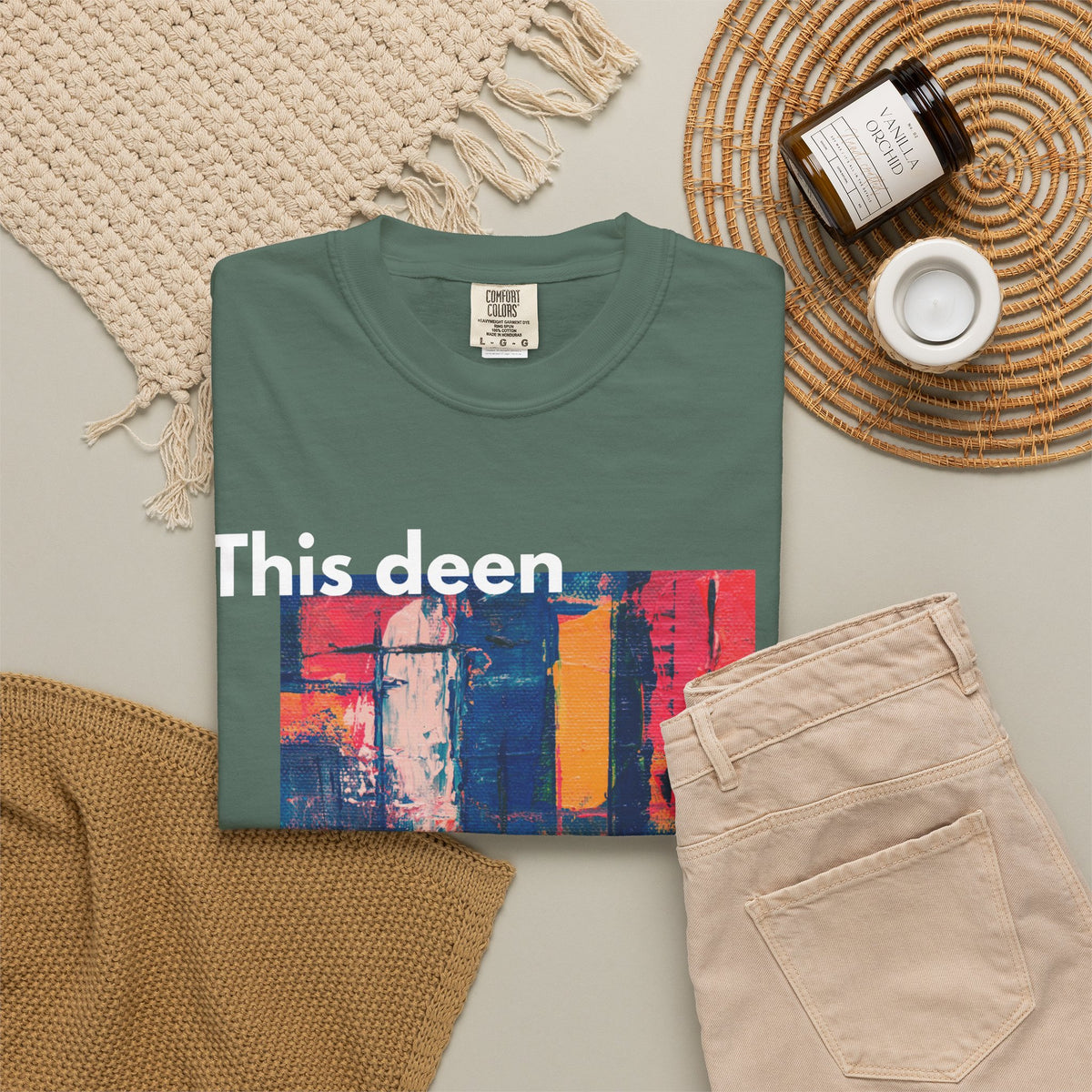 This Deen Is Life T-Shirt — Islamic Faith Graphic Tee