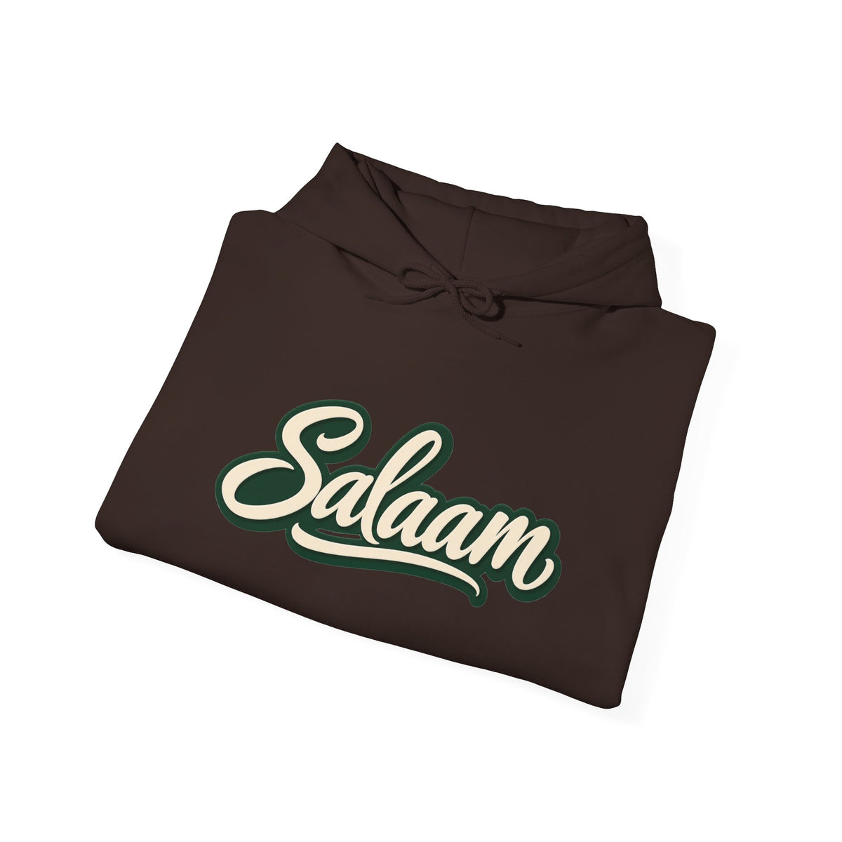 Salaam Hoodie — "Carry Peace Wherever You Go" Cozy Islamic Greeting Sweatshirt