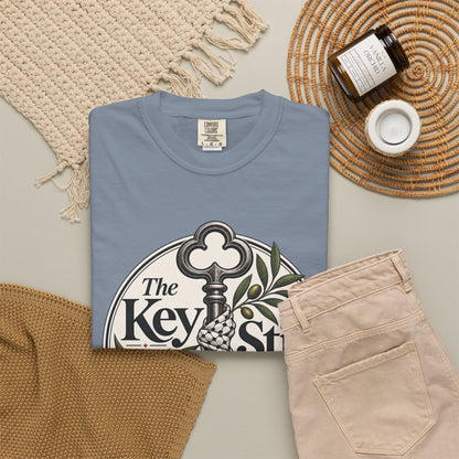 Key Still Fits T-Shirt — Vintage Skeleton Key Graphic Tee