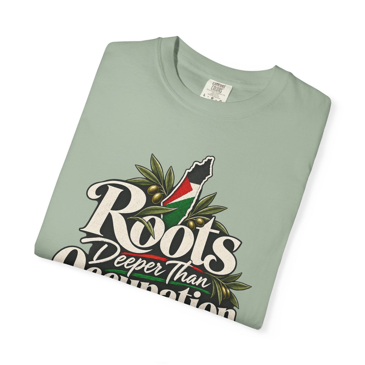 T-Shirt — "Roots Deeper Than Occupation" Heritage Graphic Tee