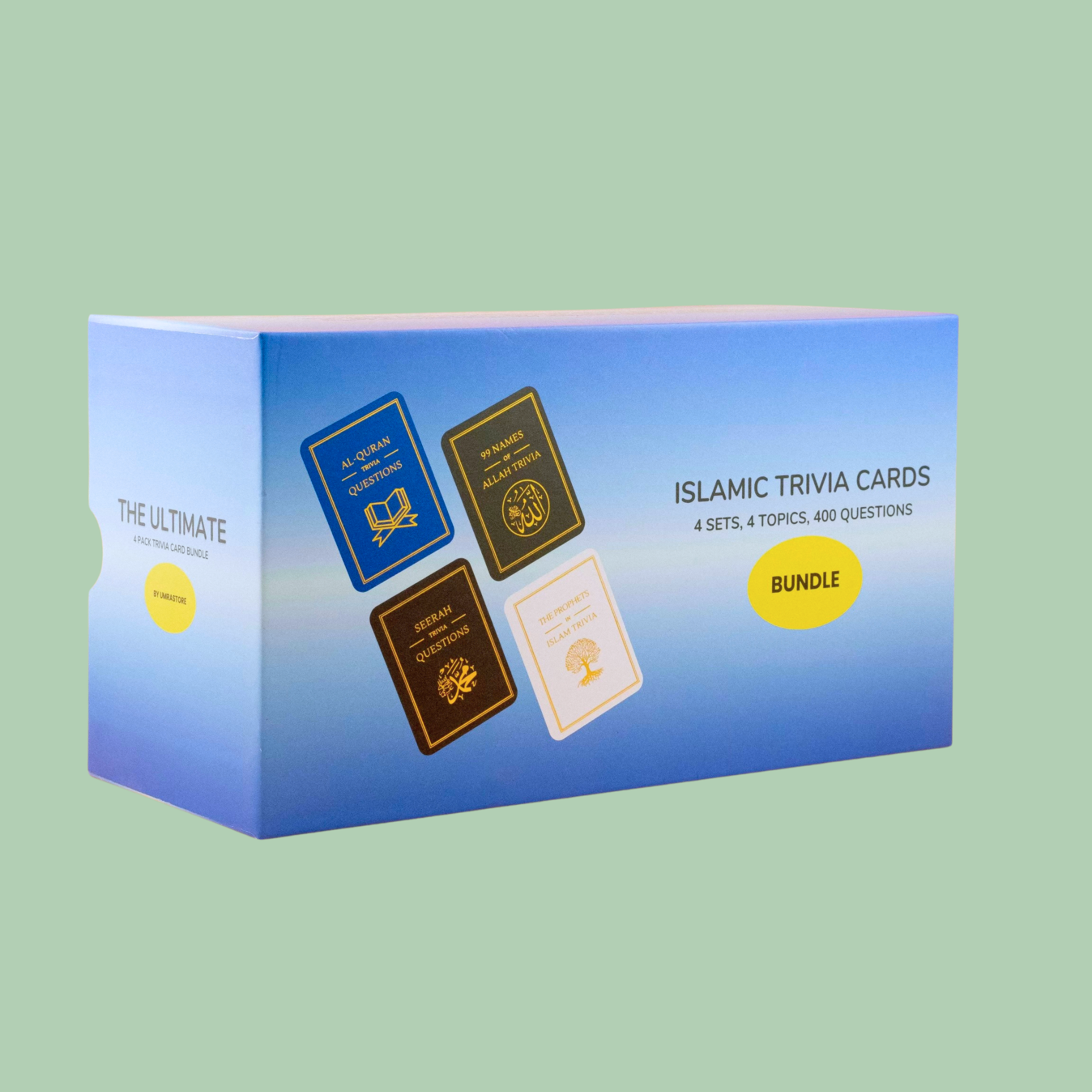 Islamic Trivia Cards - The 4 Pack Trivia Card Ultimate Bundle