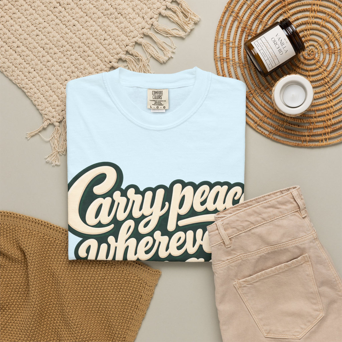 Carry Peace Wherever You Go T-Shirt