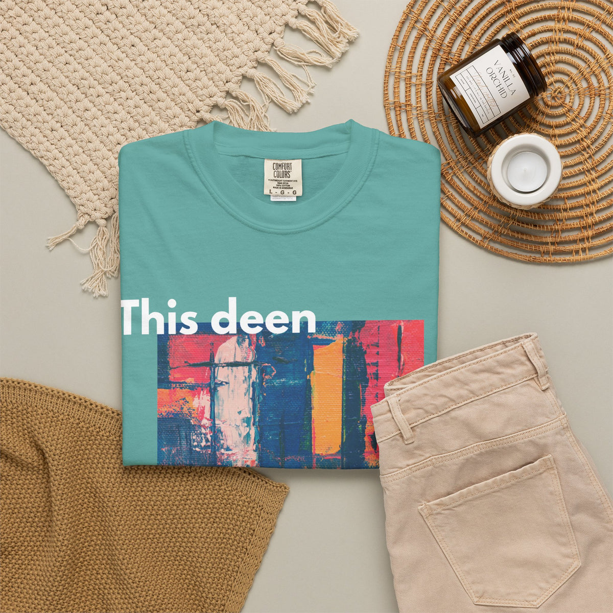 This Deen Is Life T-Shirt — Islamic Faith Graphic Tee