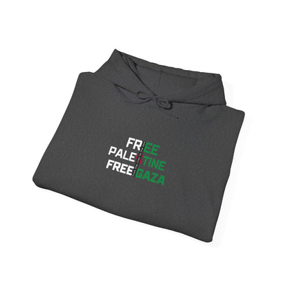 Free Palestine Free Gaza Hoodie – Solidarity Protest Pullover
