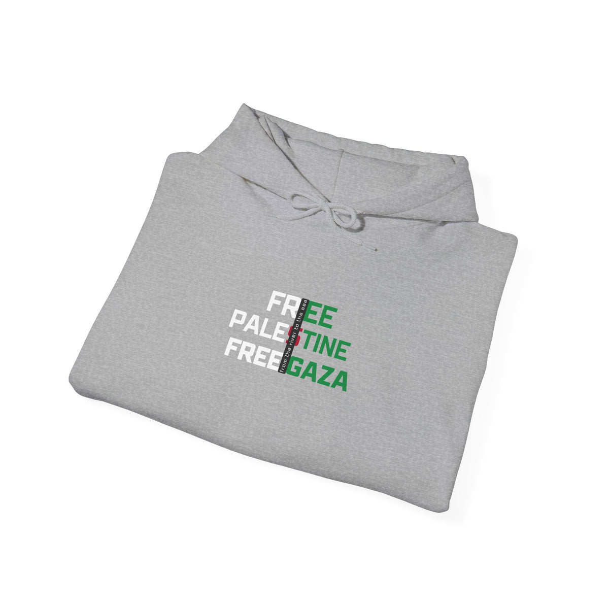 Free Palestine Free Gaza Hoodie – Solidarity Protest Pullover