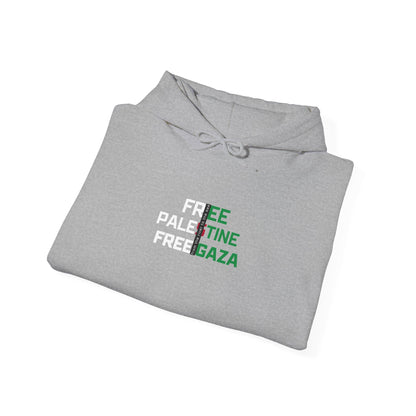 Free Palestine Free Gaza Hoodie – Solidarity Protest Pullover