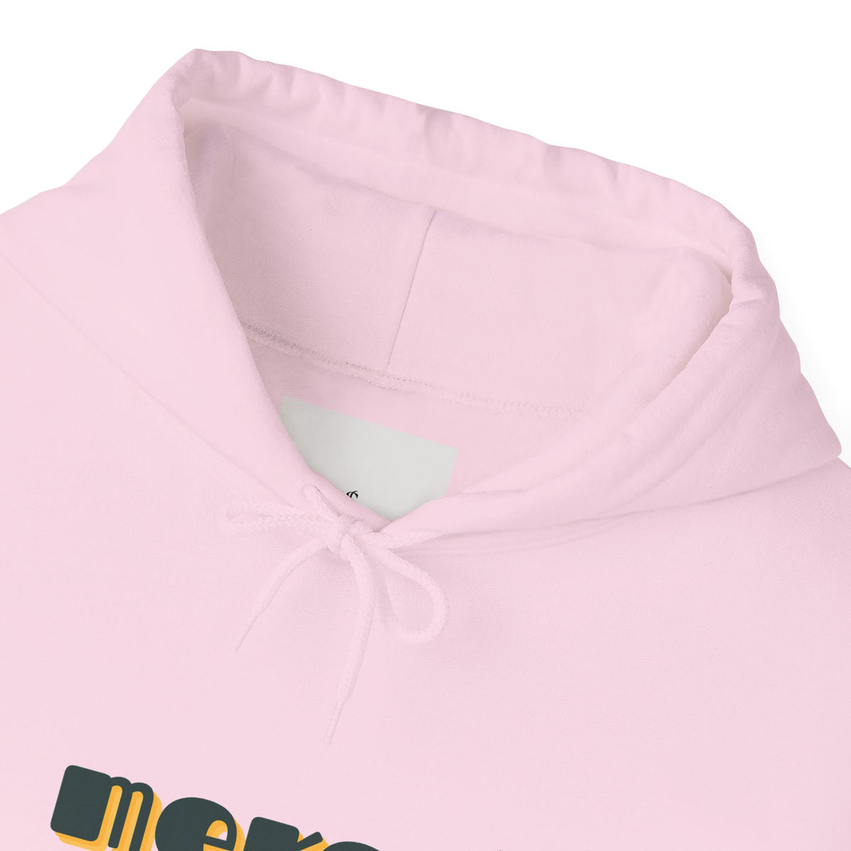 Mercy Retro Text Hoodie — Minimal Spiritual Comfort Sweatshirt