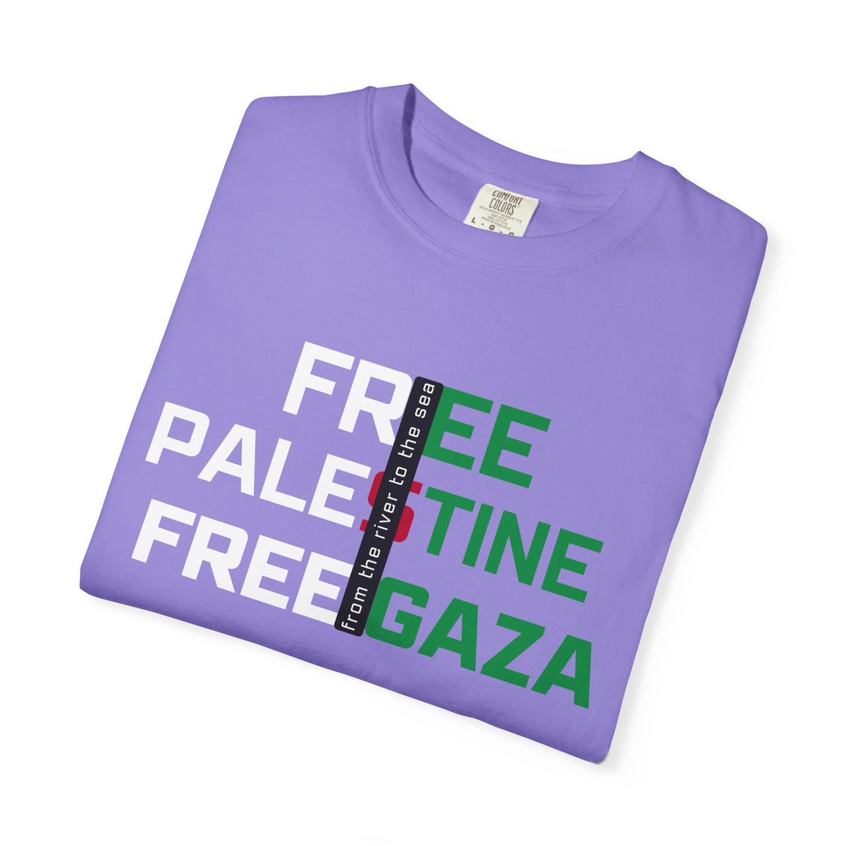 Free Palestine Free Gaza T-Shirt — Political Solidarity Tee