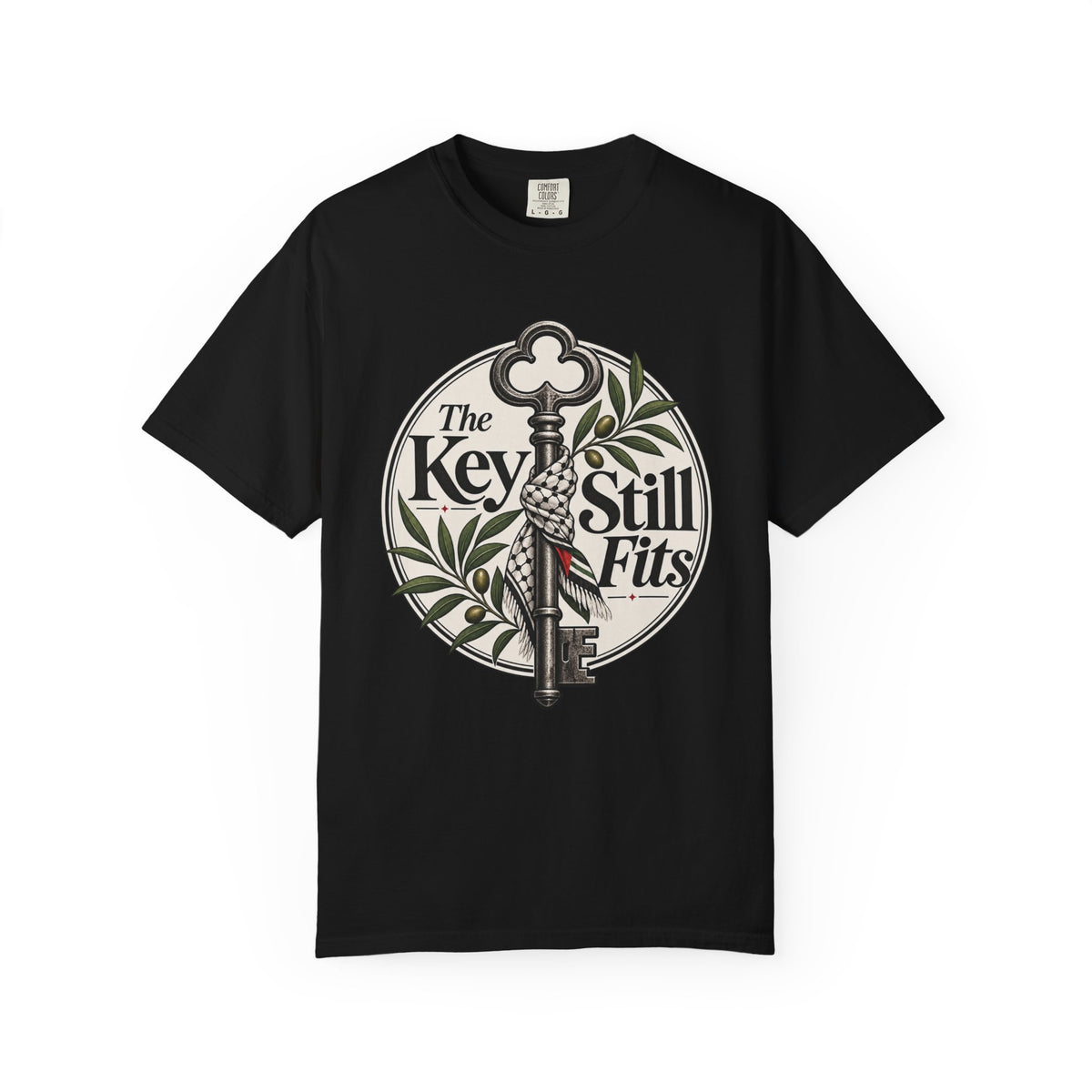Key Still Fits T-Shirt — Vintage Skeleton Key Graphic Tee