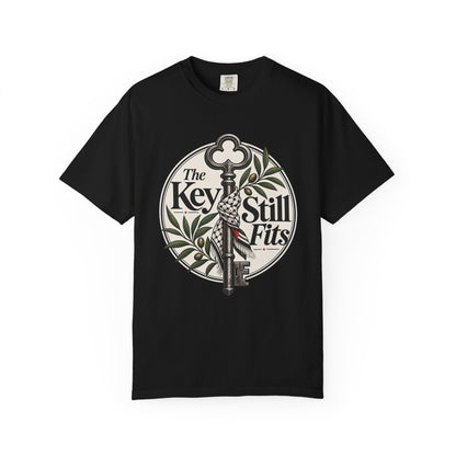 Key Still Fits T-Shirt — Vintage Skeleton Key Graphic Tee