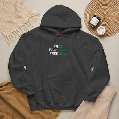 Free Palestine Free Gaza Hoodie – Solidarity Protest Pullover