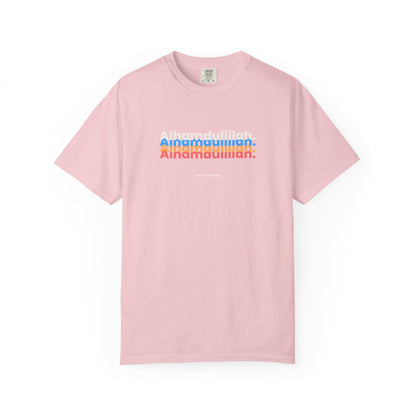 Alhamdulillah Repeat Script T-Shirt — Faith-Inspired Casual Tee