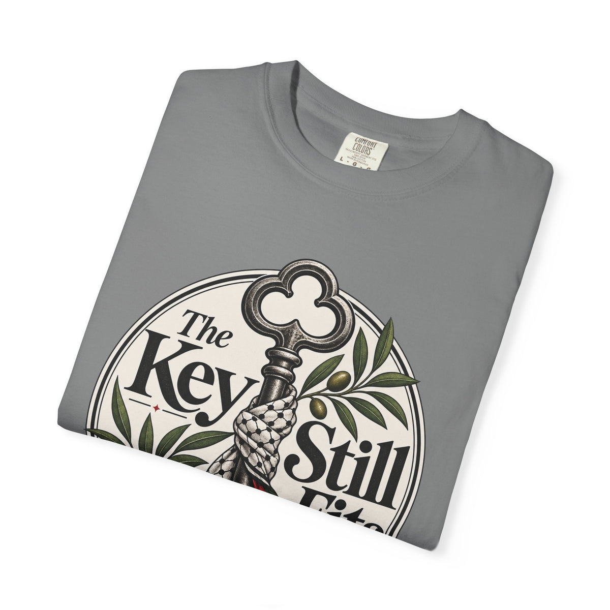 Key Still Fits T-Shirt — Vintage Skeleton Key Graphic Tee