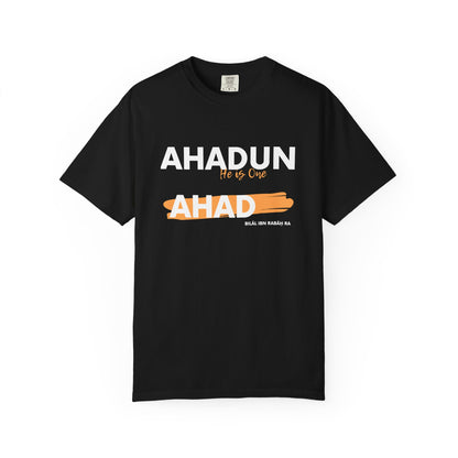 Ahadun Ahad T‑Shirt — Islamic Faith Statement Tee