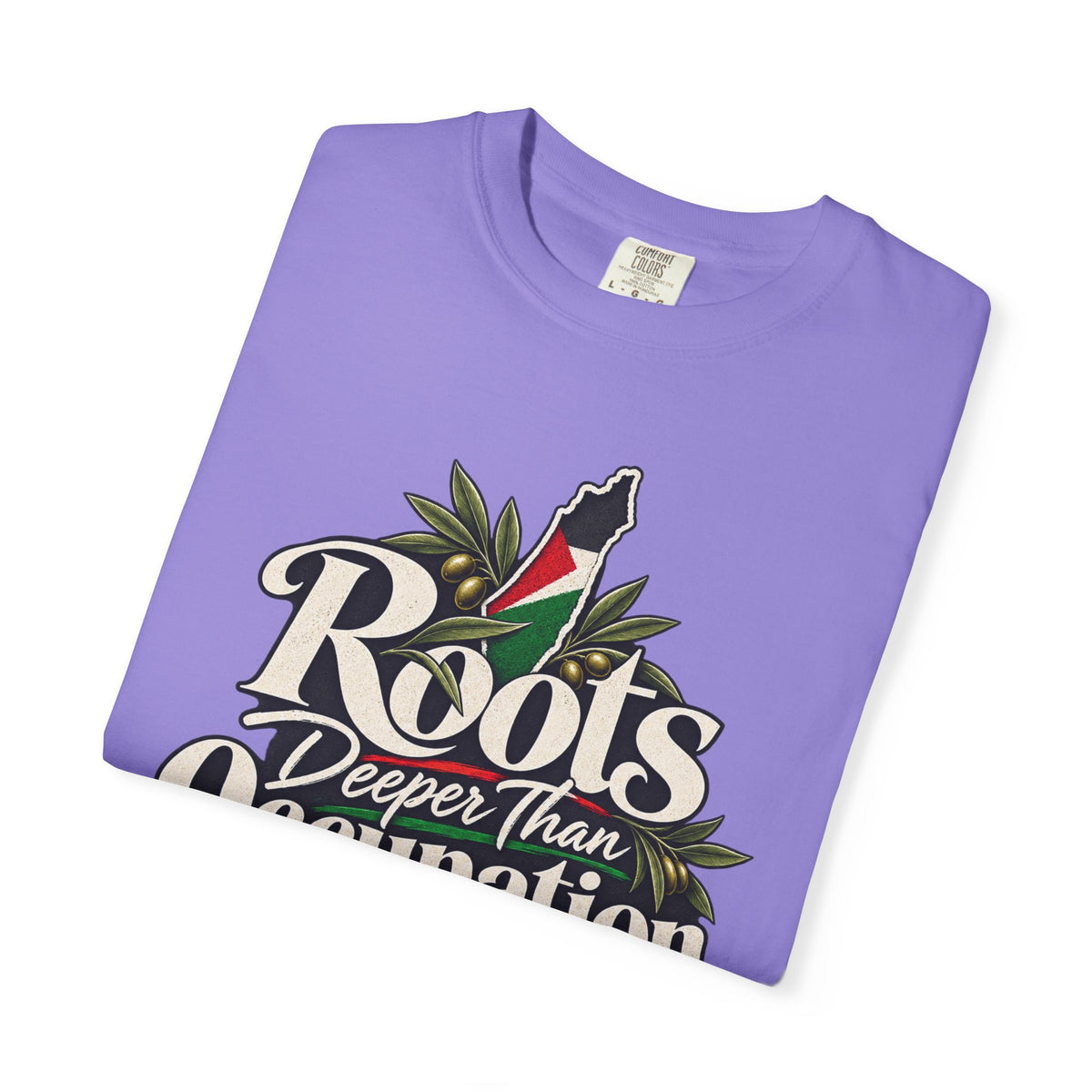 T-Shirt — "Roots Deeper Than Occupation" Heritage Graphic Tee