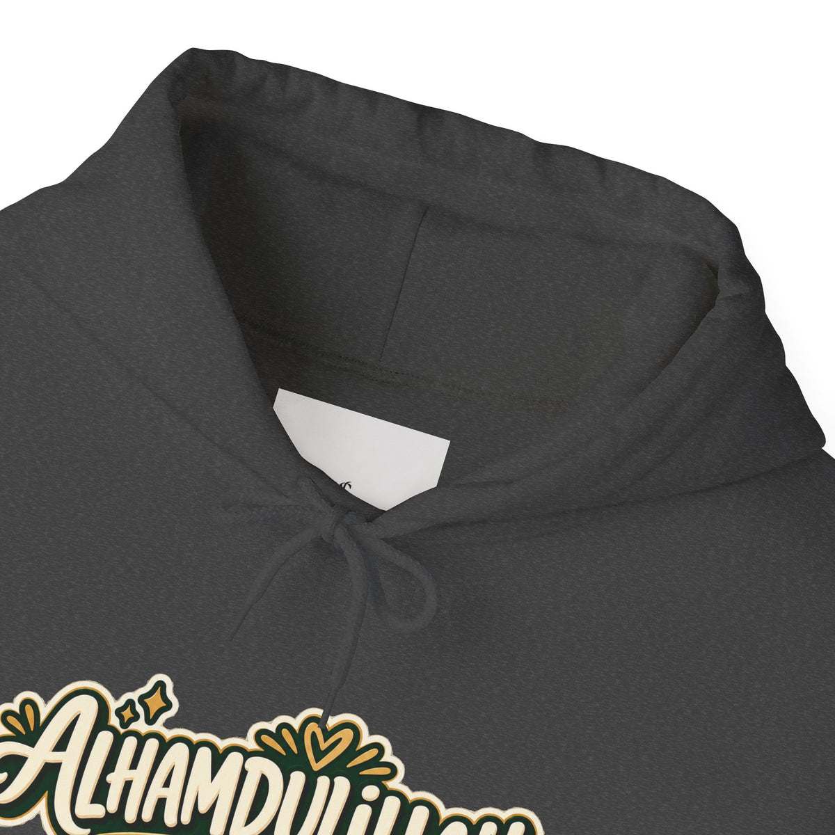 Alhamdulillah Hoodie — 'Through Every Chapter' Inspirational Islamic Pullover