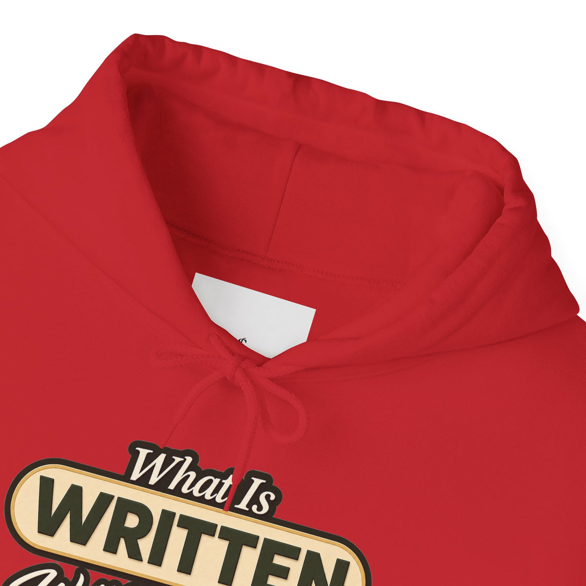 Inspirational "What Is Written Will Reach You" Hoodie — Religious Motivational Pullover