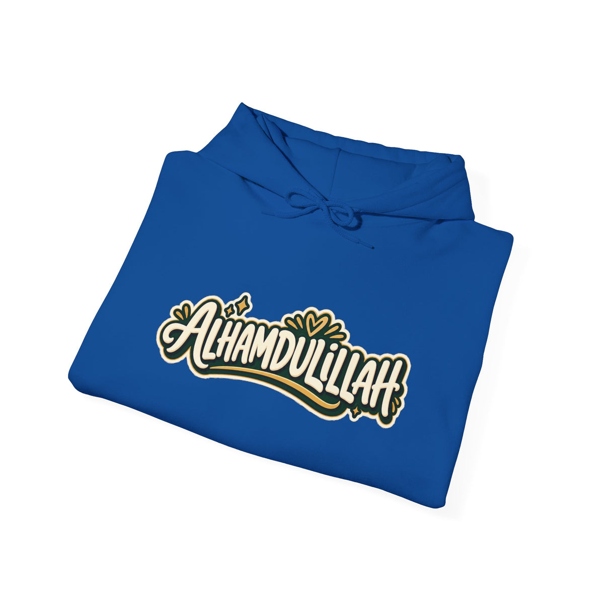 Alhamdulillah Hoodie — 'Through Every Chapter' Inspirational Islamic Pullover