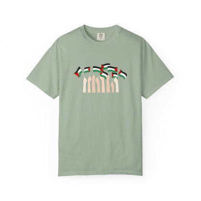 Palestine Flags T-Shirt — Minimal Graphic Tee