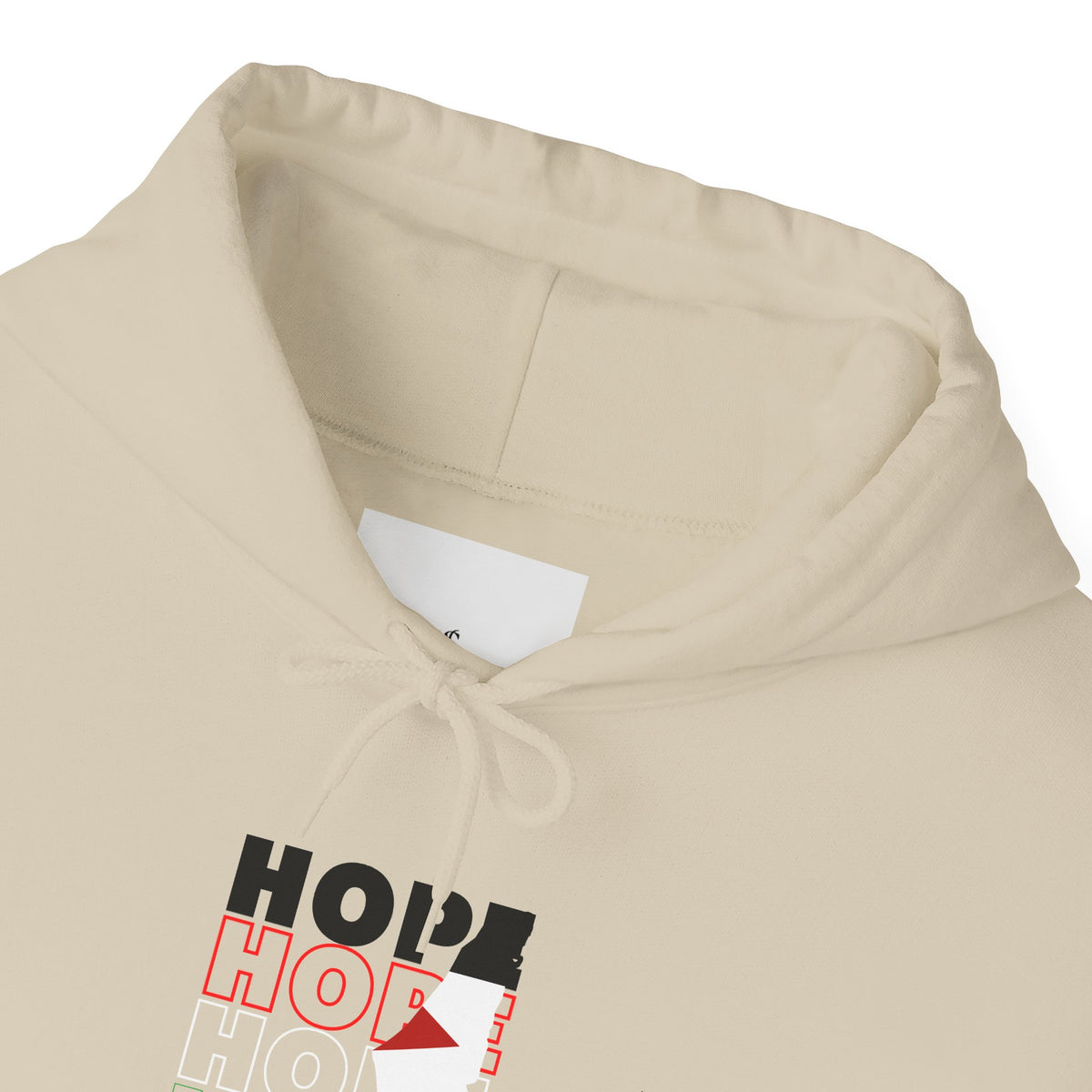 Hoodie — "HOPE" Palestinian Flag Graphic Pullover
