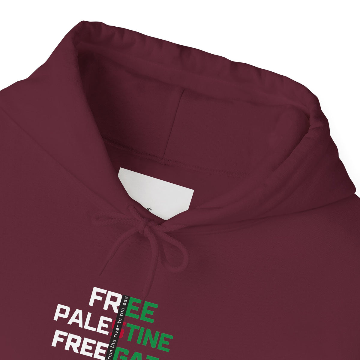 Free Palestine Free Gaza Hoodie – Solidarity Protest Pullover