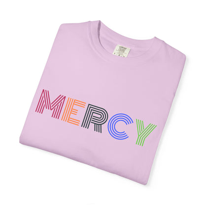 Mercy Multi Color Letters T-Shirt