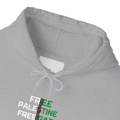 Free Palestine Free Gaza Hoodie – Solidarity Protest Pullover