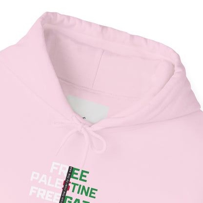 Free Palestine Free Gaza Hoodie – Solidarity Protest Pullover