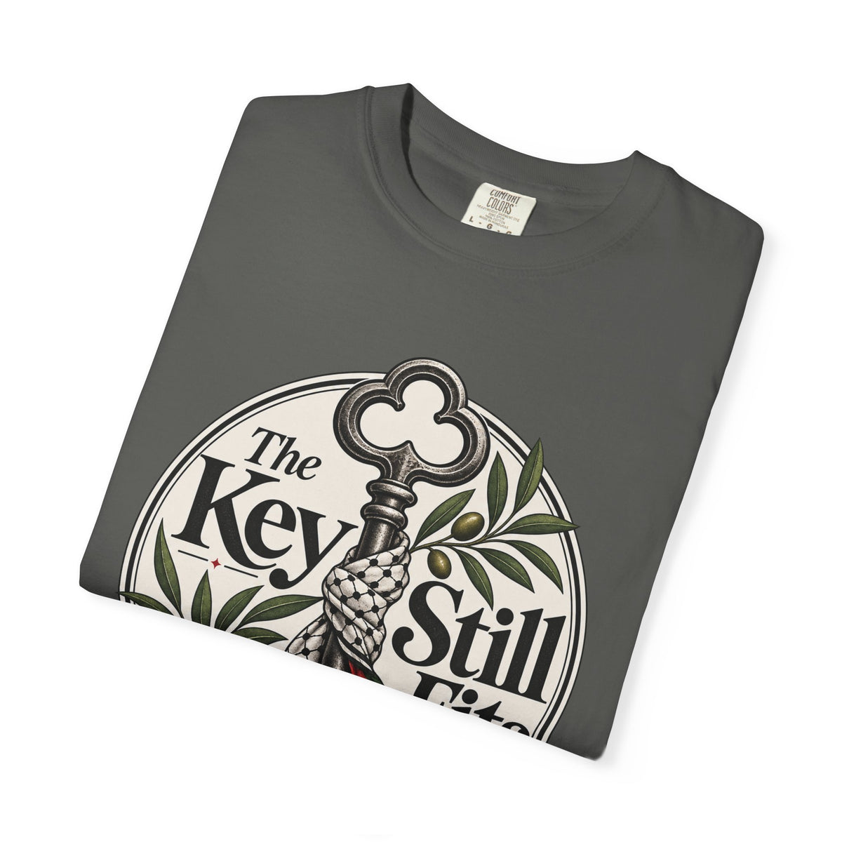 Key Still Fits T-Shirt — Vintage Skeleton Key Graphic Tee