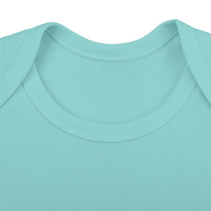 Made by Allah Baby Bodysuit — Pastel Islamic Newborn Onesie
