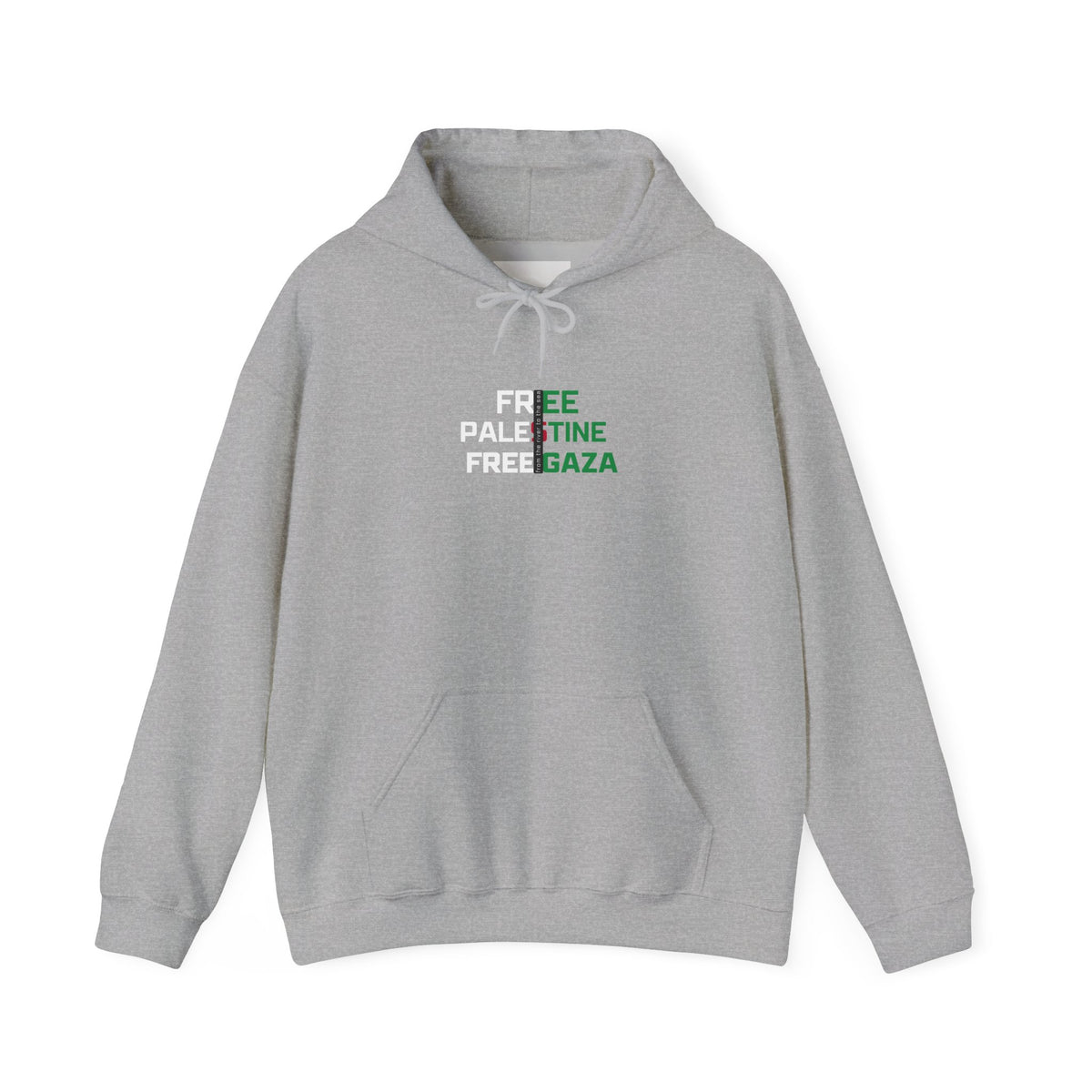 Free Palestine Free Gaza Hoodie – Solidarity Protest Pullover