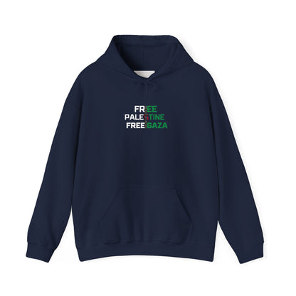Free Palestine Free Gaza Hoodie – Solidarity Protest Pullover