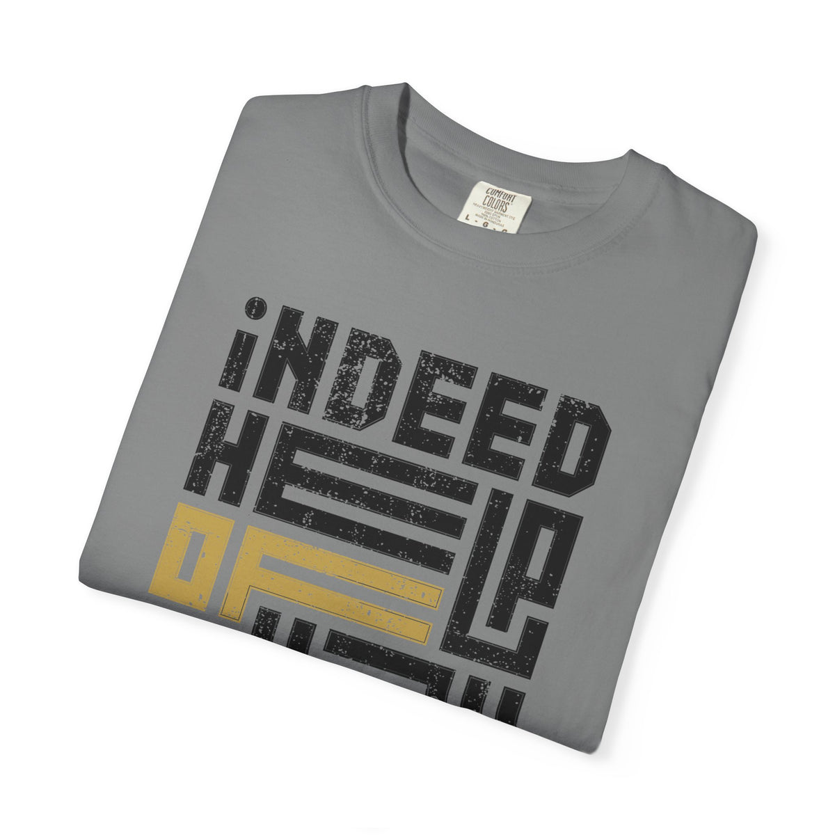 Indeed Help Of Allah Is Near T-Shirt — Qur'an 2:214 Islamic Calligraphy Tee