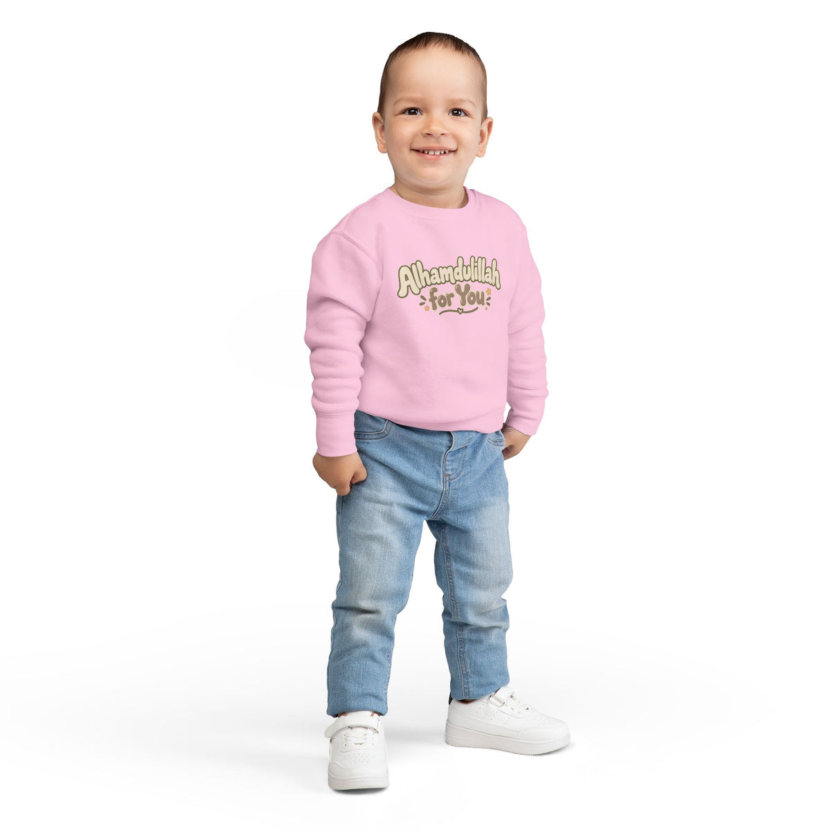 Alhamdulillah For You Toddler Sweatshirt – Cute Islamic Kids Pullover