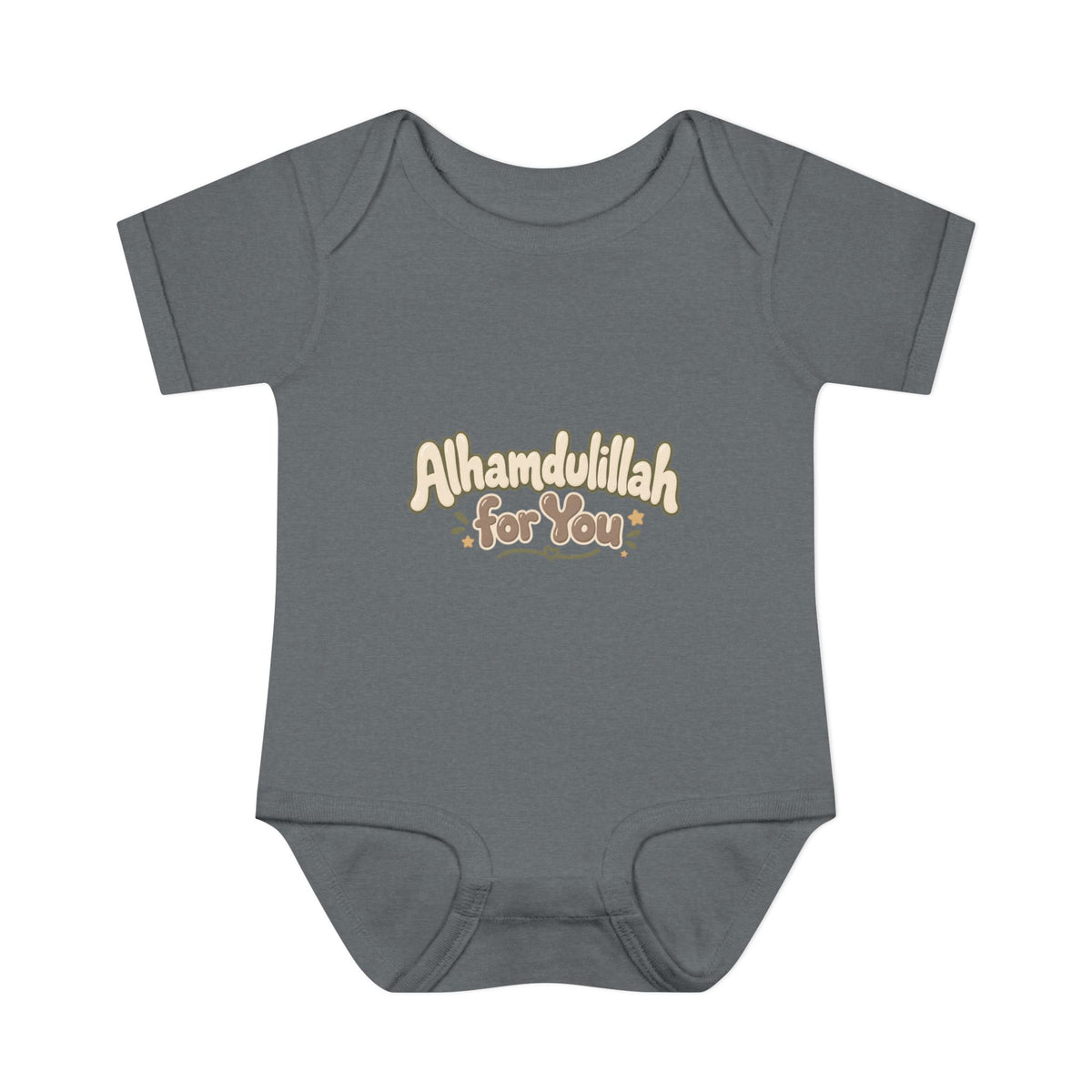 “Alhamdulillah for You” Baby Bodysuit — Newborn Islamic Celebration Onesie