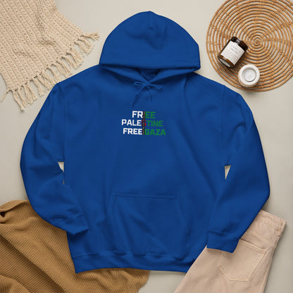Free Palestine Free Gaza Hoodie – Solidarity Protest Pullover