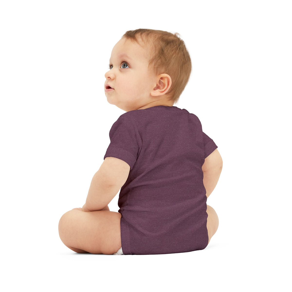 Infant Onesie "Allah Wrote You Into Our Story" – Muslim Baby Bodysuit