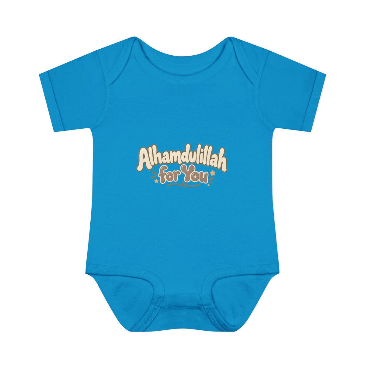 “Alhamdulillah for You” Baby Bodysuit — Newborn Islamic Celebration Onesie