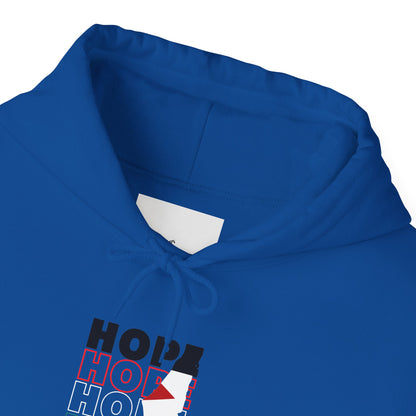 Hoodie — "HOPE" Palestinian Flag Graphic Pullover